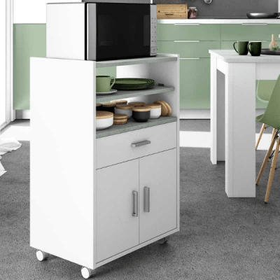 CHEFF Mueble microondas 1c+2p