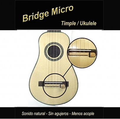 Bridge-Micro Ukelele Y Timple