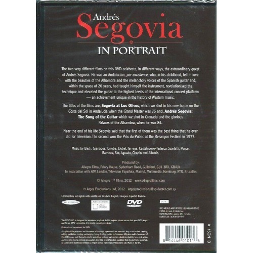 ANDRES SEGOVIA: In Portrait (DVD)