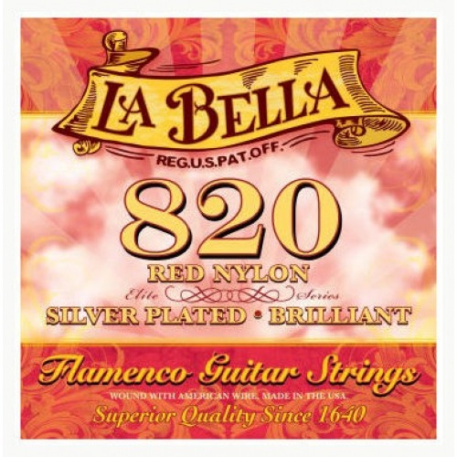 La Bella 820 Elite Flamenco, Tensión Media