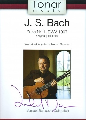 Bach, Cello Suite Nr. 1, Manuel Barrueco
