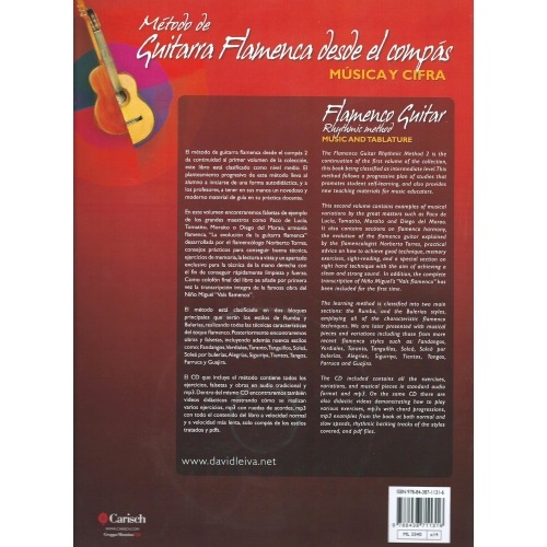 recuperación Valiente cebra Método de Guitarra Flamenca desde el compás Vol 2