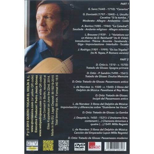 Pedro Jesús Gómez In Concert DVD