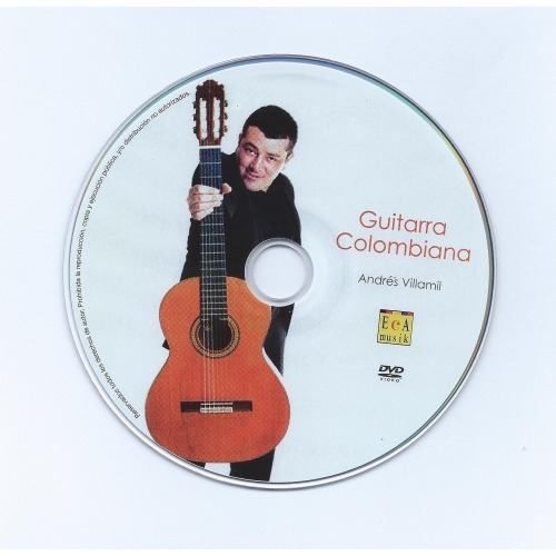 Andrés Villamil Guitarra Colombiana Libro DVD