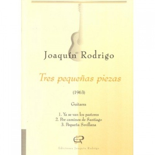 Tres pequeñas piezas