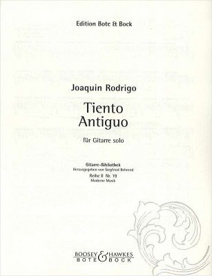 Tiento Antiguo