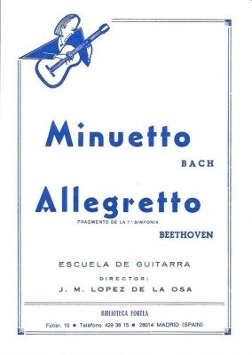 Minuetto Bach - Allegretto Beethoven