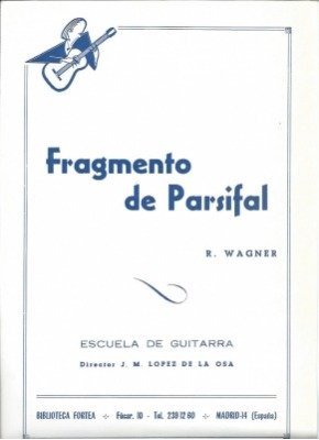 Fragment From Wagner's Parsifal
