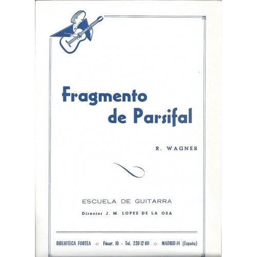 Fragment from Wagner's Parsifal