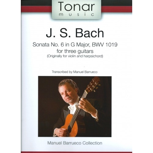 Bach, Sonata N 6 para Tres Guitarras