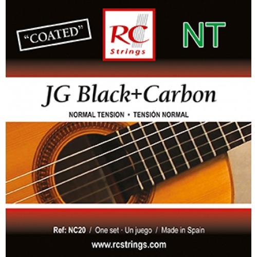 JG Black and Carbon, Medium Tension