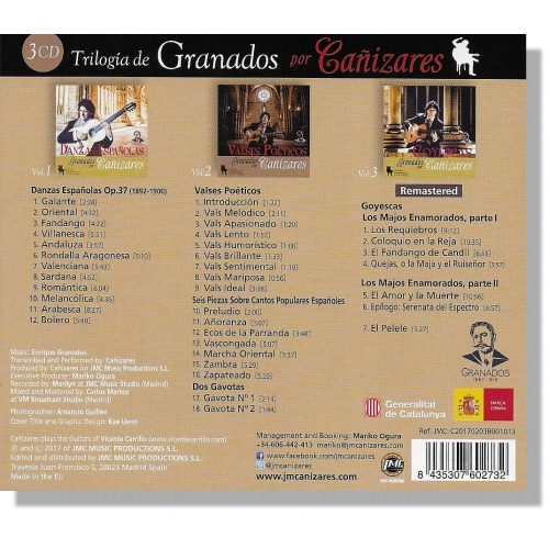 Trilogy Granados by Canizares