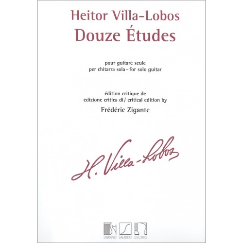 Heitor Villa-Lobos Twelve Studies for guitar