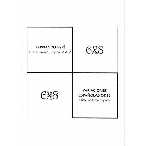 Variaciones Españolas OP 18