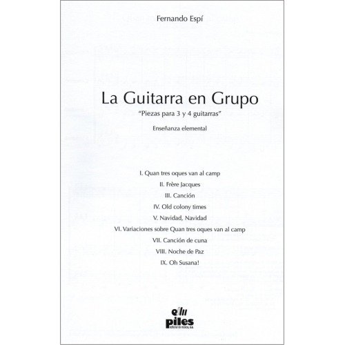 La Guitarra en Grupo