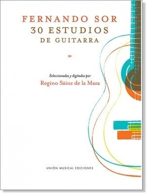 30 Estudios De Guitarra, Regino Sáinz De La Maza
