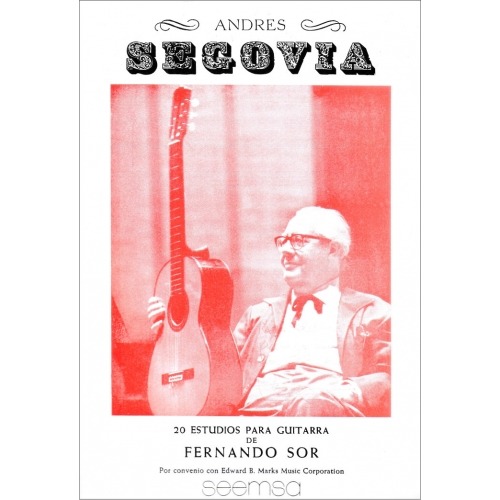 20 Estudios para Guitarra de Fernando Sor