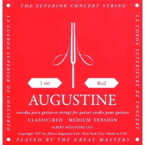 Classic Red Augustine, Medium Tension