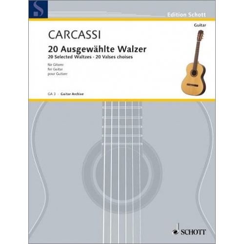 CARCASSI, 20 Selected Waltzes