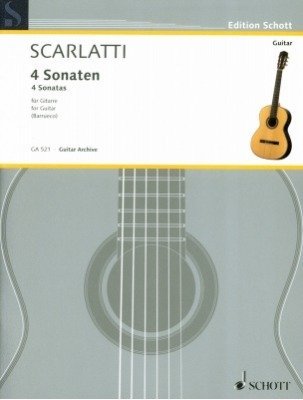 Scarlatti - 4 Sonaten, Manuel Barrueco
