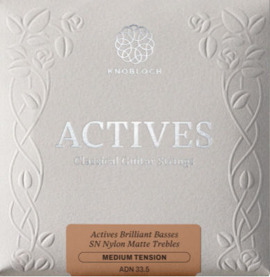 Actives Double Silver Nylon Sn Medium Tension