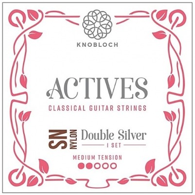 Actives Double Silver Nylon Sn Medium Tension