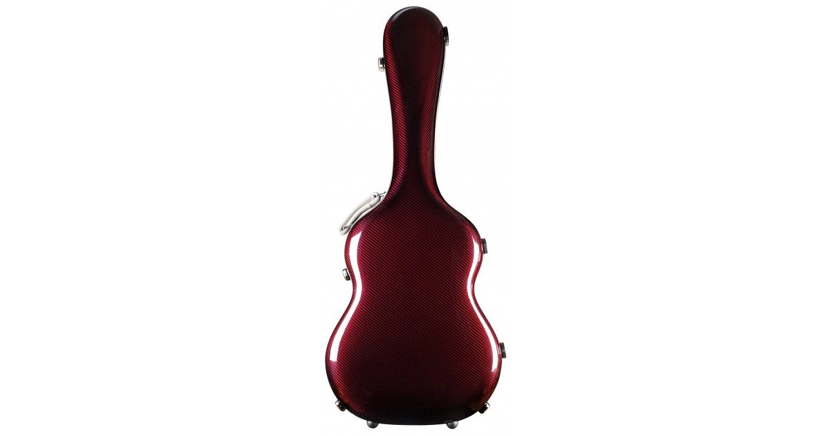 Guitar Case La Leona Bordeaux