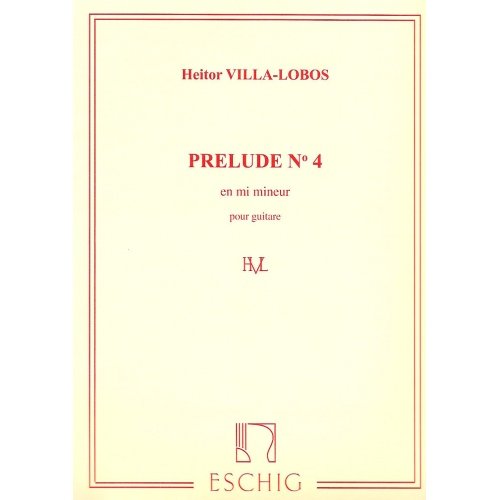 Preludio n 4, Heitor Villa-Lobos