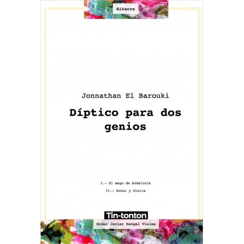 Diptico para dos genios