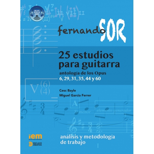 25 Estudios para Guitarra de Fernando Sor