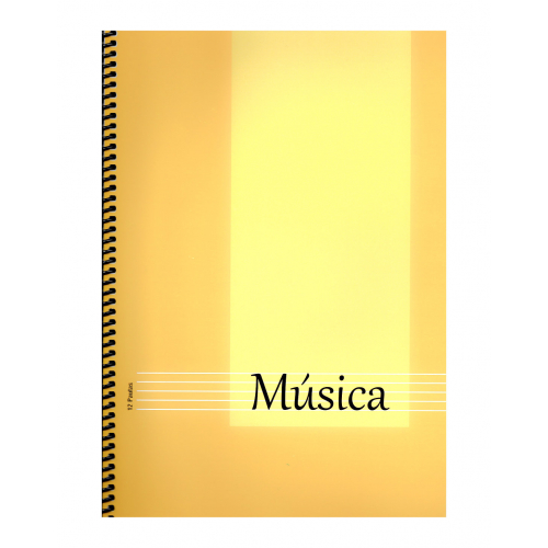 Big Vertical Music Notation Notebook