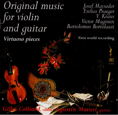 Original Music For Violin And Guitar - Virtuoso Pieces