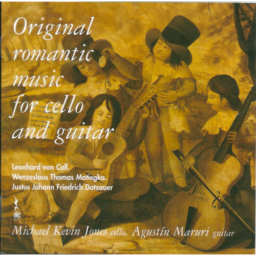 Original romantic music for cello and guitar