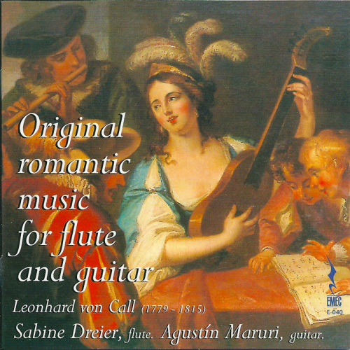 Original romantic music for flute and guitar