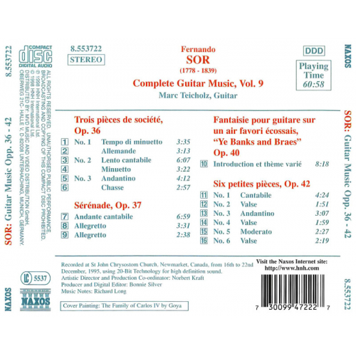 Sor - Guitar Music Opp. 36-42