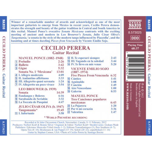 Laureate Series - Cecilio Pereira