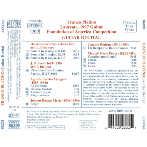 Laureate Series - Franco Platino