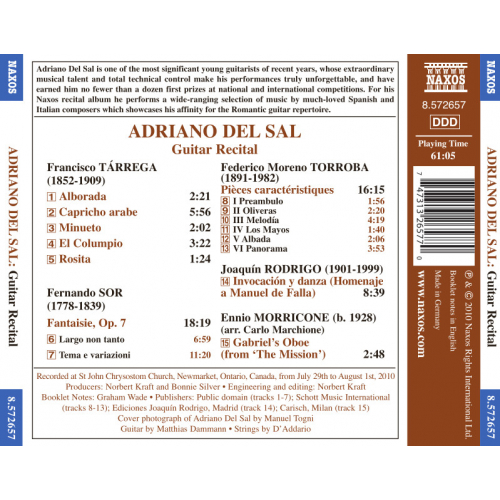 Laureate Series - Adriano Del Sal