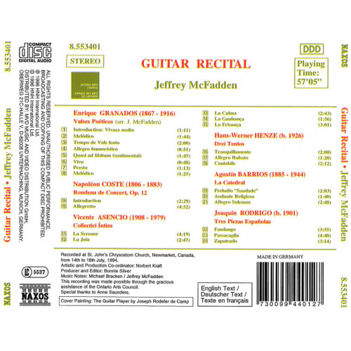 Laureate Series - Jeffrey McFadden