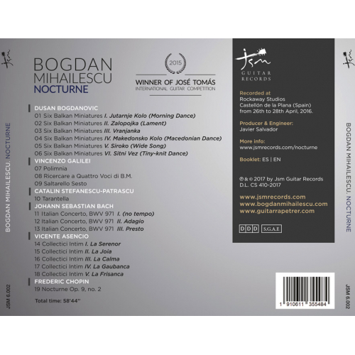 Bogdan Mihailescu - Nocturne