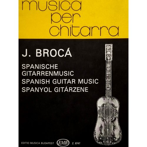 Musica per chitarra - José Broca
