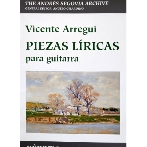 Piezas líricas para guitarra - Vicente Arregui