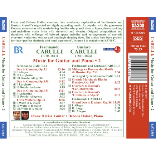 Carulli: Music for Guitar and Piano 2