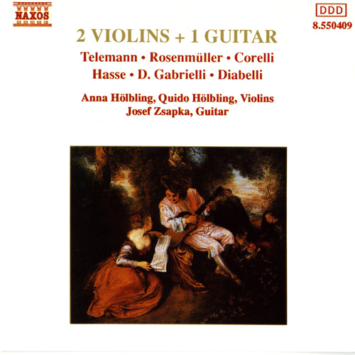 2 Violins + 1 Guitar