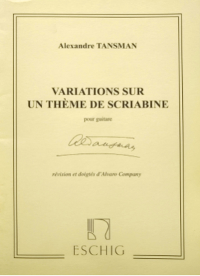 Variation Sur Un Thème De Scriabine