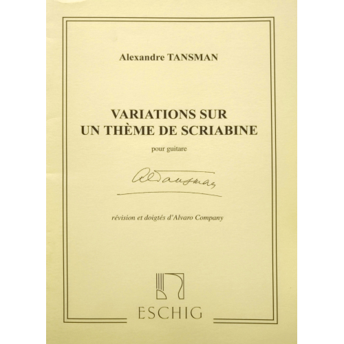 Variation sur un thème de Scriabine