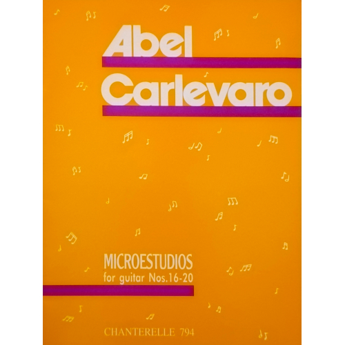 Microestudios for Guitar Nos. 16-20