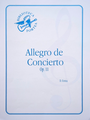Allegro De Concierto, Op. 11
