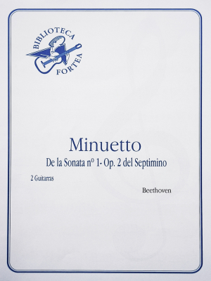 Minuetto De La Sonata Nº 1 - Op. 2 Del Septimino