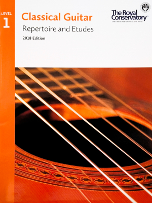 Classical Guitar Repertoire And Etudes - Level 1